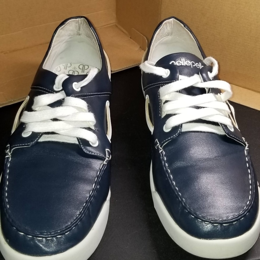 Pelle pelle boat dock shoes size 12